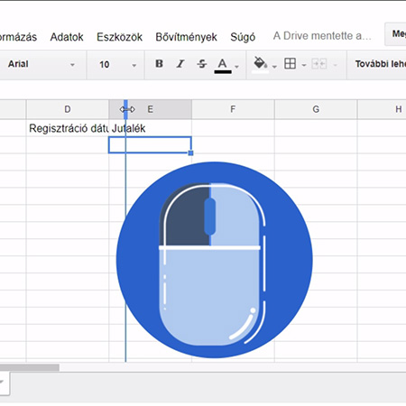 Google Táblázatok létrehozása és alapműveletek