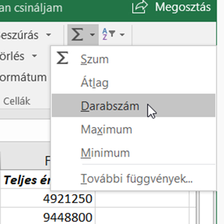 Függvények használata